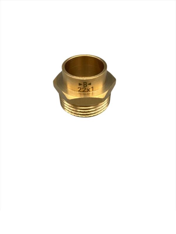 ADAPTADOR LATÓN  22 1   HM