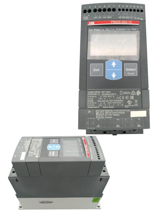ARRANCADOR SUAVE ABB 25A-11KW PSE25-600-70