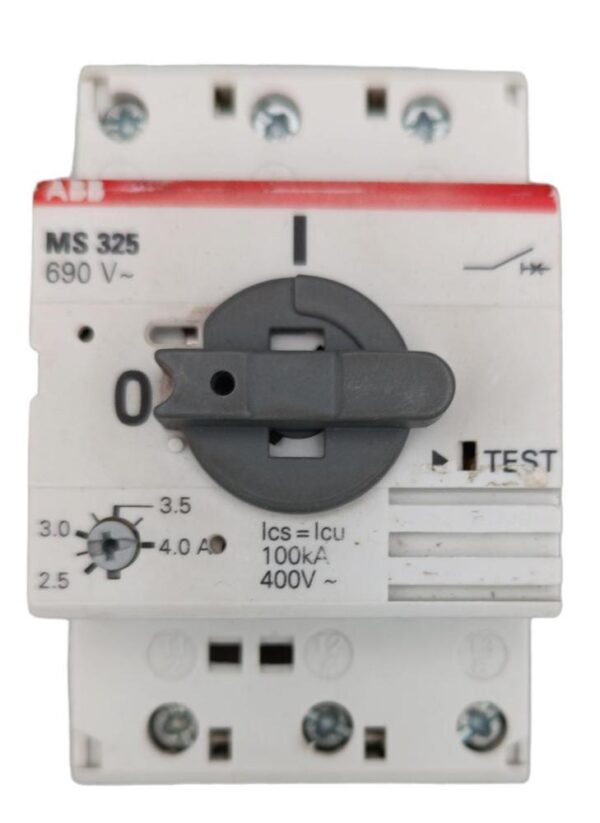 ARRANQUE DE MOTOR MANUAL ABB MS 325 690V USADA