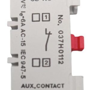 AUXILIAR CONTACTOR  TYPE CB-NC Nº 037H0112