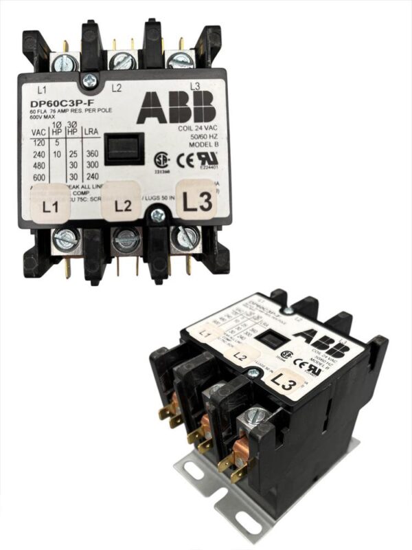 CONTACTOR   ABB DP60C3P-F 3 POLOS 75A