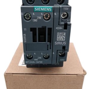 CONTACTOR SIEMENS SIRIUS 3RT2026-1AF00 110V 50HZ