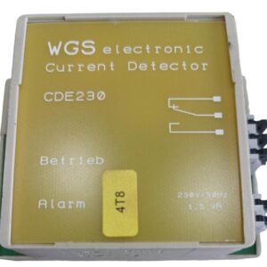 DETECTOR SOBRECORRIENTE WGS  CDE 230V/50Hz 