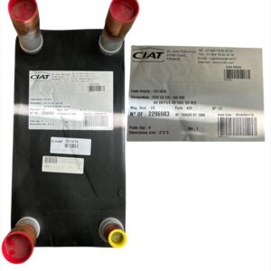 INTERCAMBIADOR PLACAS CIAT EXL14A 50S/ 7011876