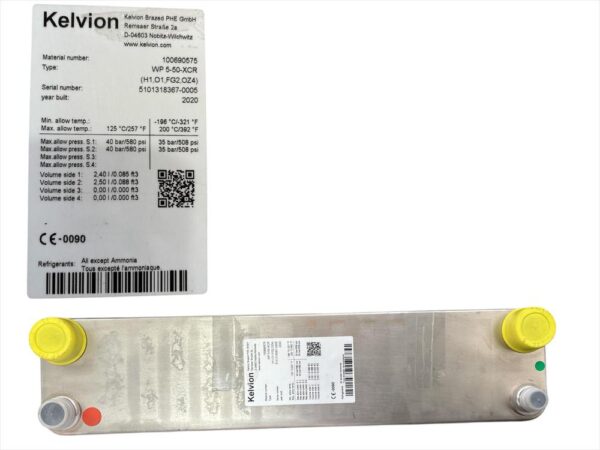 INTERCAMBIADOR PLACAS KELVION WP5-50-XCR