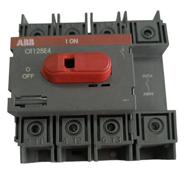 INTERRUPTOR ABB 4 POLOS 125A OT125F4N2 /1SCA105051