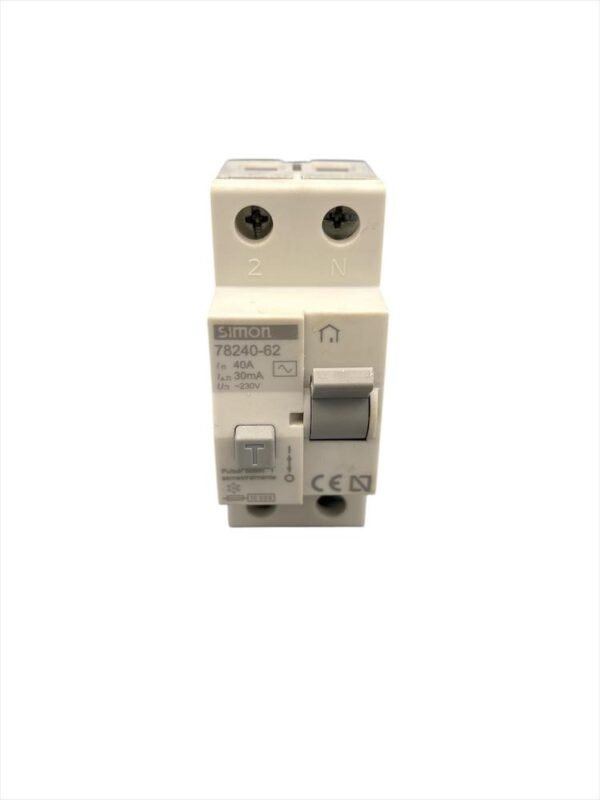 INTERRUPTOR DIFERENCIAL SIMON  78240-62 40A-230V