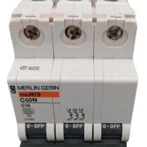 INTERRUPTOR MERLIN GERIN MULTI 9 C60N C10 400V