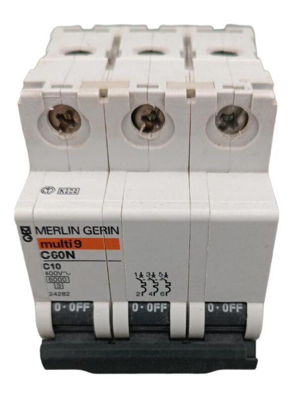 INTERRUPTOR MERLIN GERIN MULTI 9 C60N C10 400V