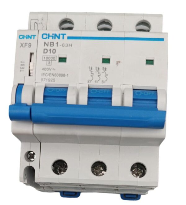 MAGNETOTÉRMICO CHINT NB1-63H D10 400V