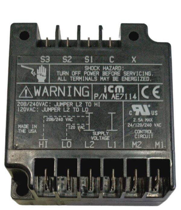 MÓDULO CONTROLADOR ICM P/N AE7114  2 5A