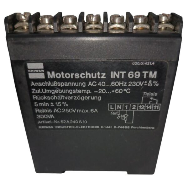 MODULO INT69 TM 52A 240 S10 PROTECTOR MOTOR 230V/