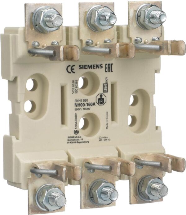 PORTAFUSIBLE SIEMENS 3NH4030 3P