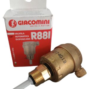 PURGADOR AUTOMÁTICO DE AIRE  R881 GIACOMINI 3/8  