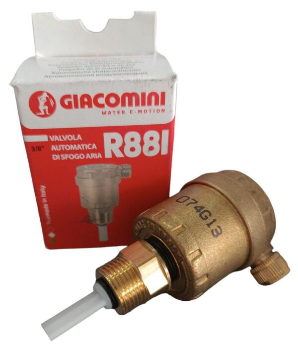 PURGADOR AUTOMÁTICO DE AIRE  R881 GIACOMINI 3/8