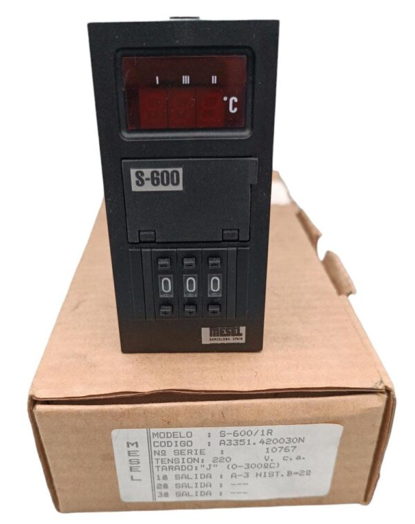 REGULADOR DIGITAL MESEL S-600/R1