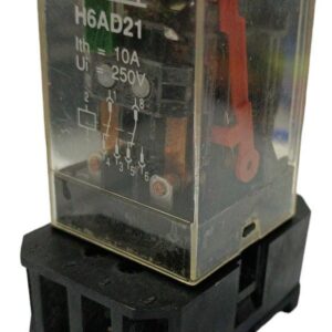 RELÉ AGUT  HGAD21 10A 250V   ADAPTADOR RELÉ