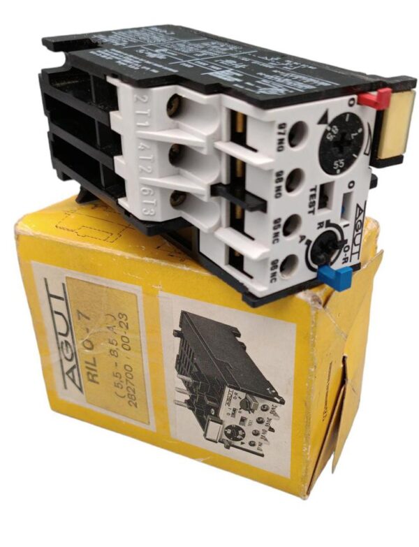 RELÉ AGUT RILO 7  5 5-8 5 A  282700 00-23