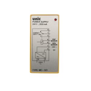 RELE AMPLIFICADOR UNIC TYPE MC-321 24V 200mA