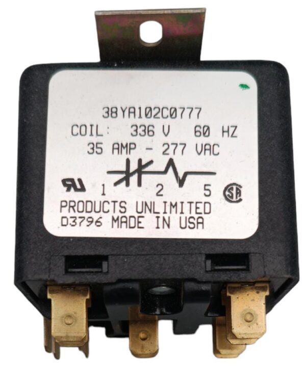 RELÉ FAN PARA AIRE A/C  38YA102C0777 35 A-277 VAC