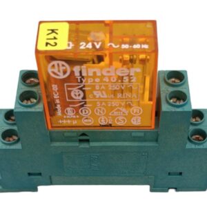 RELÉ FINDER TYPE 40 52 8A 250 V 24V-50-60 Hz  ADAP