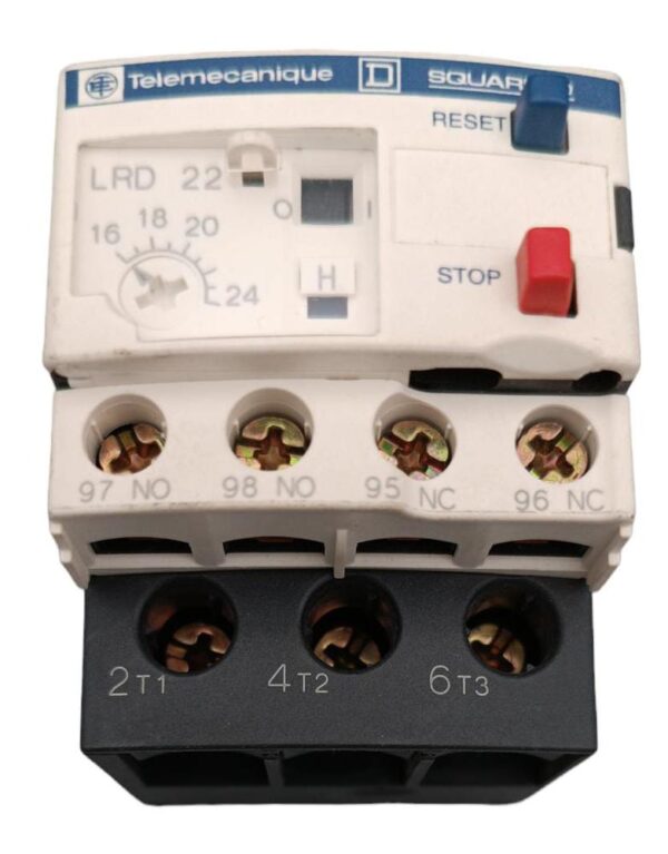 RELÉ  LRD 22 16- 24A Ui  690 V UIMP 6KV