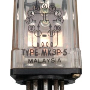 RELÉ OMRON TYPE MK 3P-5 MALAYSIA 09Y9W2
