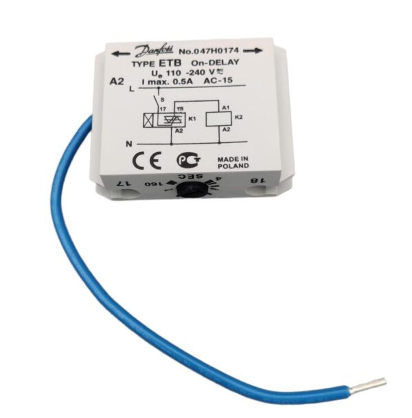 TEMPORIZADOR DANFOSS ETB ON DELAY 4-160s