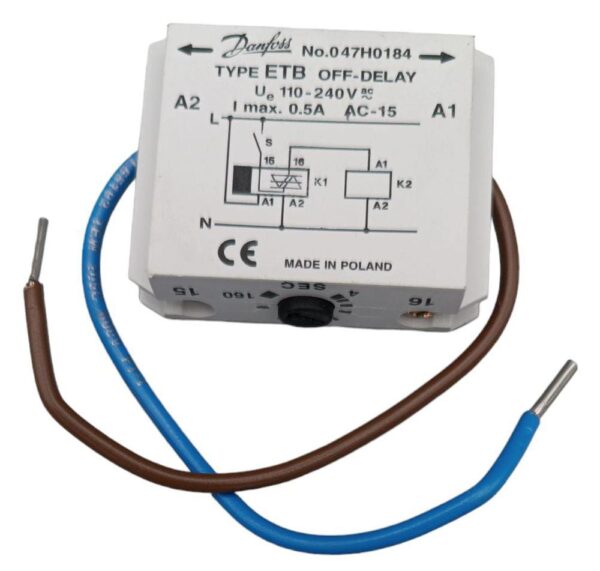 TEMPORIZADOR DANFOSS No  047H0184 OFF 4-160S