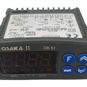 TERMOSTATO  OSAKA DK51-A-0-S PROGAMABLE 2 RELE
