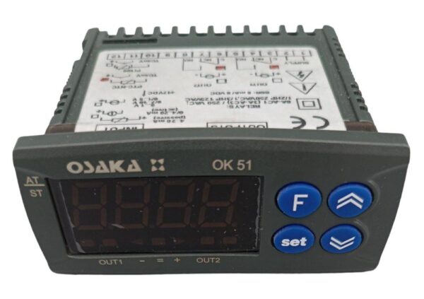 TERMOSTATO  OSAKA DK51-A-0-S PROGAMABLE 2 RELE
