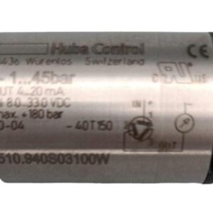TRANSDUCTOR DE PRESION 510 940S03100W  HUBA CONTRO