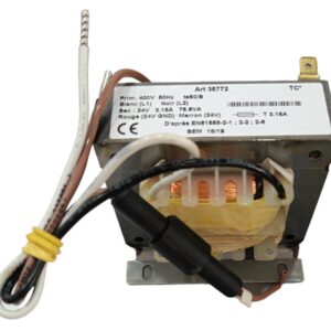 TRANSFORMADOR 400V  24V 75 6VA CAB FUS