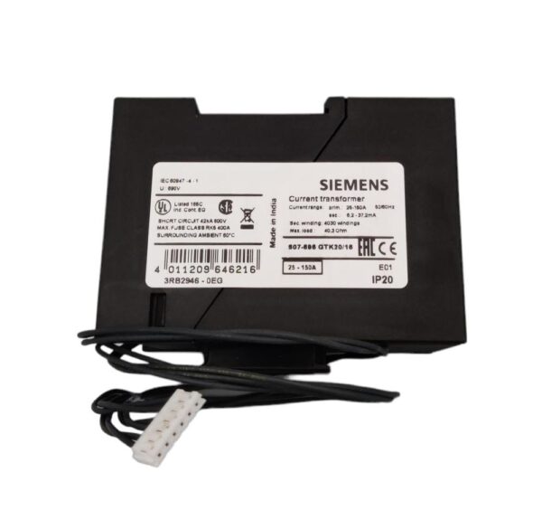 TRANSFORMADOR INTENSIDAD SIEMENS 3RB2946-0EG SIRIU