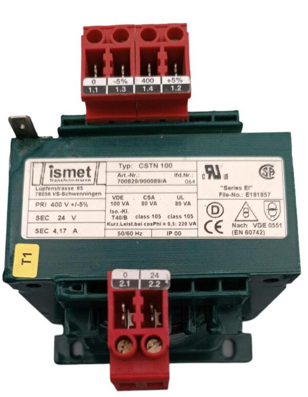 TRANSFORMADOR ISMET CSTN 100