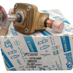 VALVULA CASTEL 1078/4 1/2  ODS 220/230V