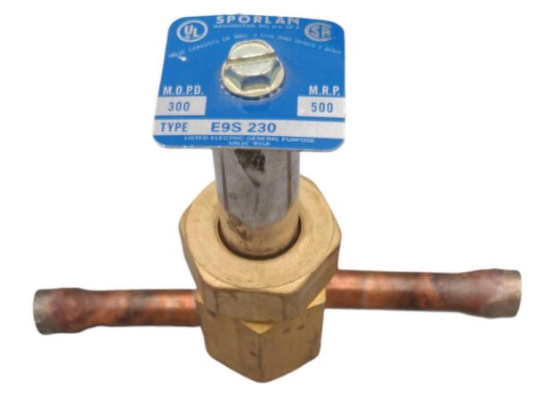 VALVULA SOLENIOIDE SPORLAN E9S230  usado