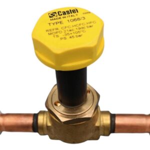 VALVULA SOLENOIDE 2 VIAS 1066/3S CASTEL 3/8