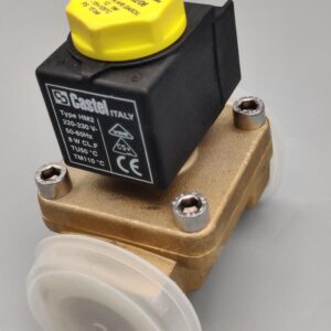 VALVULA SOLENOIDE CASTEL 1132/06A6 3/4  PARA AGUA