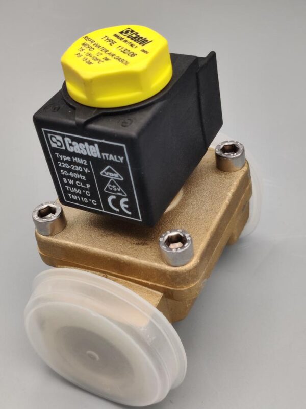 VALVULA SOLENOIDE CASTEL 1132/06A6 3/4  PARA AGUA