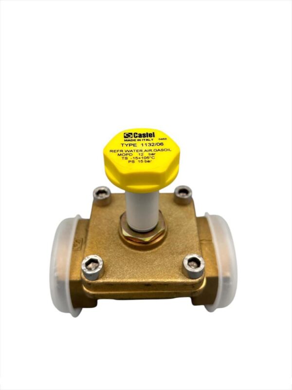 VALVULA SOLENOIDE CASTEL 1132/06S 3/4 FPT
