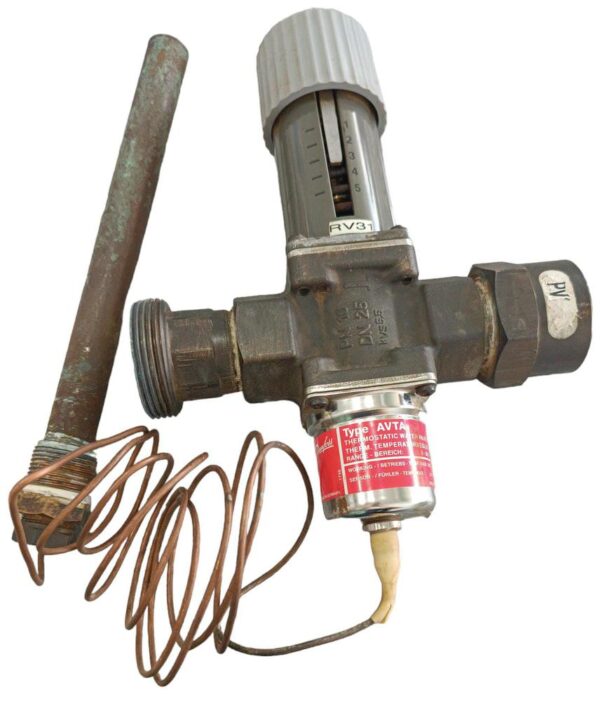 VÁLVULA TERMOSTÁTICA AGUA AVTA DANFOSS 0-30ºC
