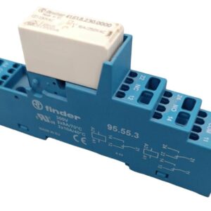 ZOCALO RELE FINDER 95 55 3 300V   RELÉ FINDER