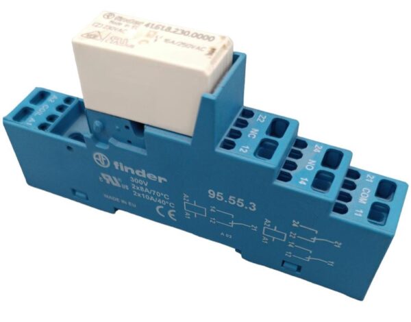 ZOCALO RELE FINDER 95 55 3 300V   RELÉ FINDER