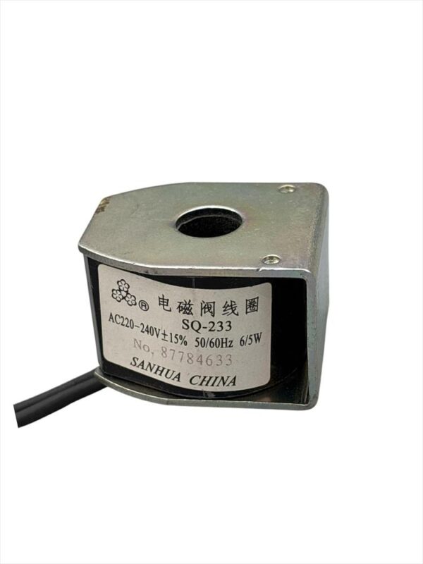 BOBINA SANHUA SQ-233 AC220-240V 50/60Hz 6/5W RECUP
