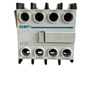 AUXILIAR CONTACTOR CHINT F4-22 RECUPERADO