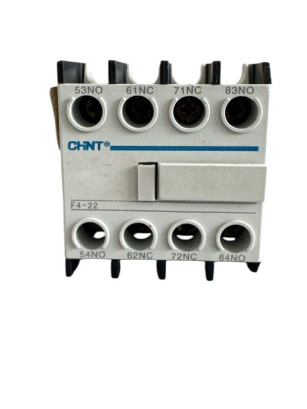 AUXILIAR CONTACTOR CHINT F4-22 RECUPERADO