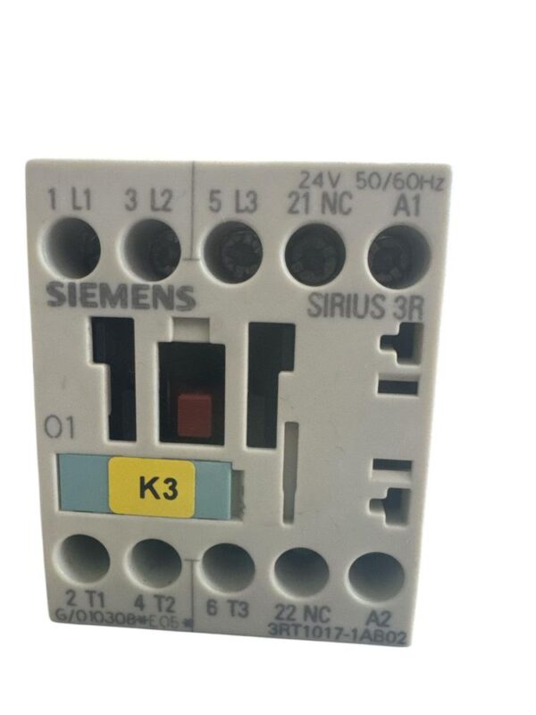 CONTACTOR SIEMENS SIRIUS 3RT1016 -1AB02 RECUPERAD