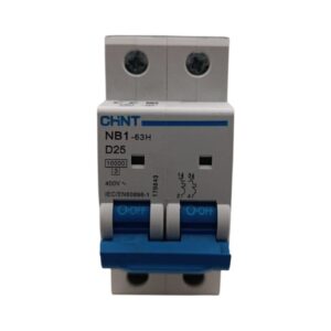 MAGNETOTERMICO CHINT 2P NB1-63H D25 400V