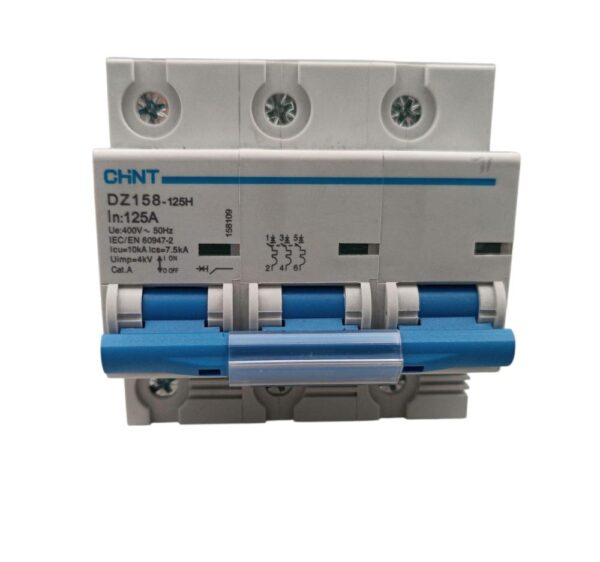MAGNETOTERMICO CHINT DZ158-125H 125A 3P CURVA K